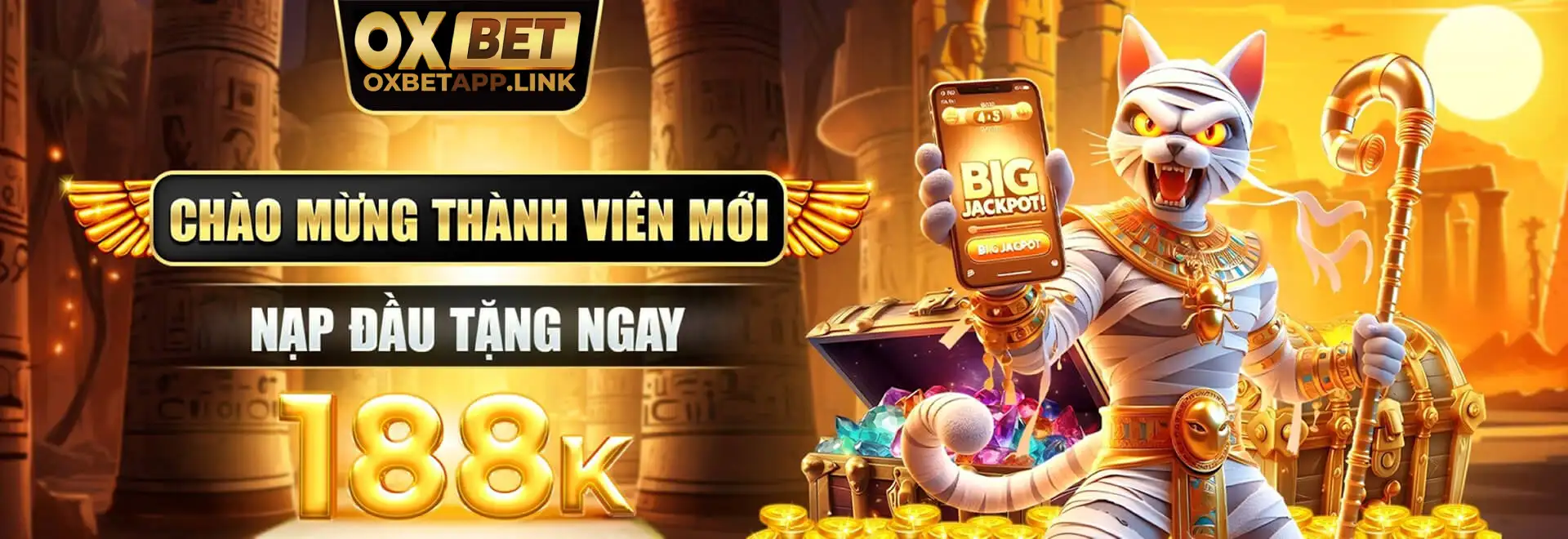 Oxbet banner